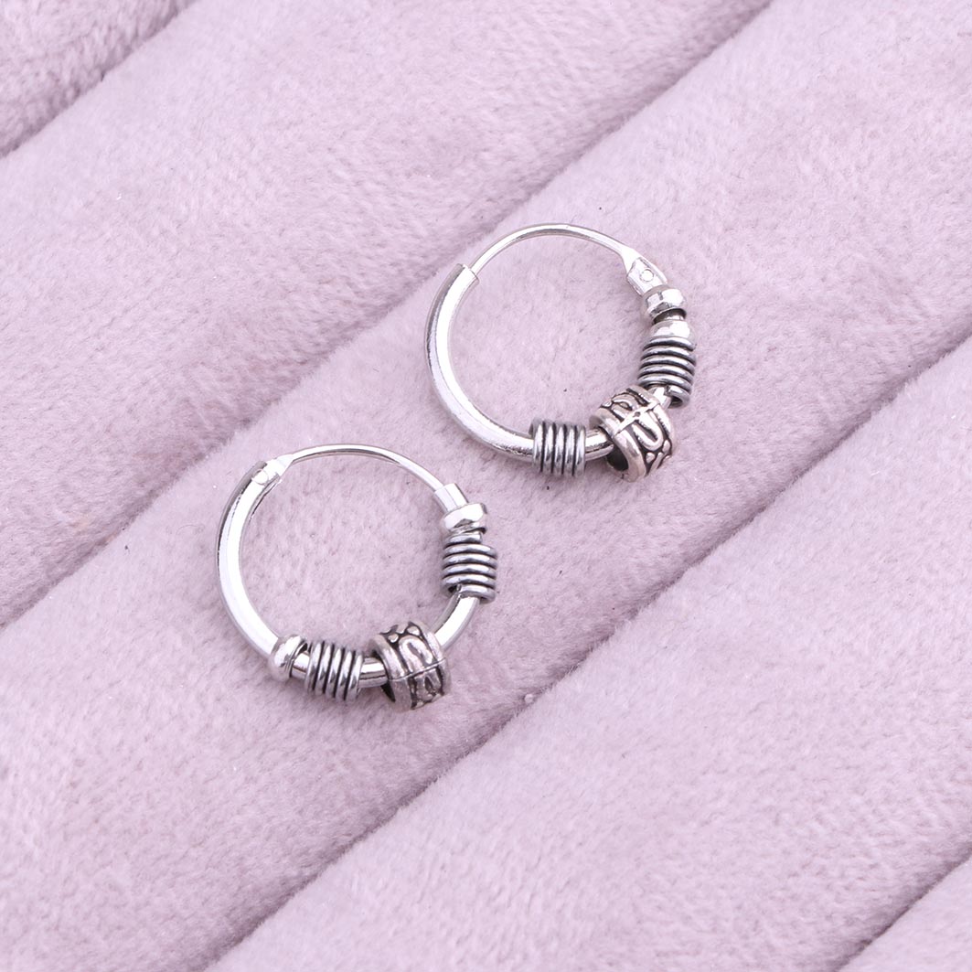 گوشواره حلقه ای  استیل